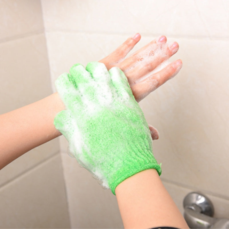 Candy Color Mud Towel Gloves for a Luxurious Bathroom Experience
