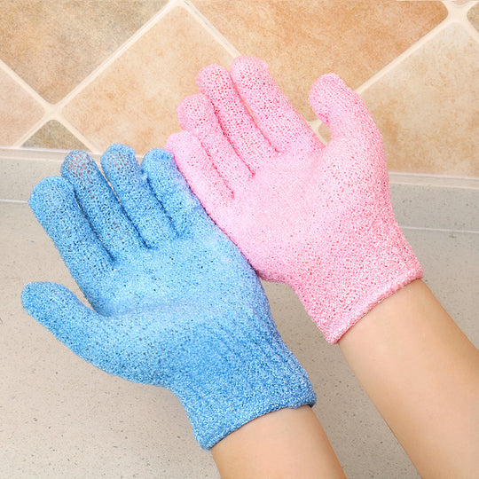 Candy Color Mud Towel Gloves for a Luxurious Bathroom Experience