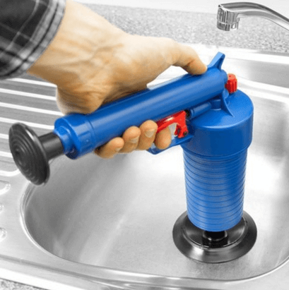 Air Power Drain: Effortless Blockage Removal Solution!