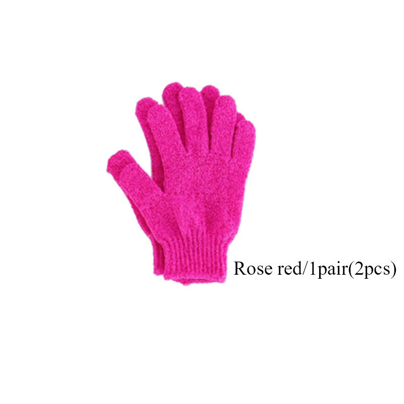 Candy Color Mud Towel Gloves for a Luxurious Bathroom Experience