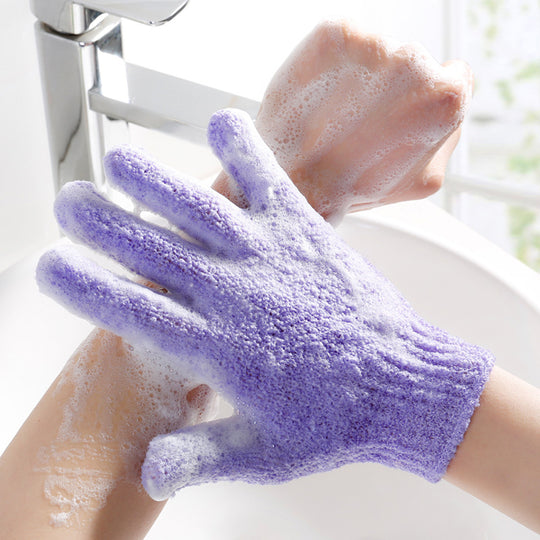 Candy Color Mud Towel Gloves for a Luxurious Bathroom Experience