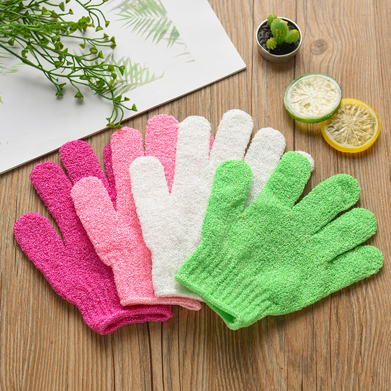 Candy Color Mud Towel Gloves for a Luxurious Bathroom Experience