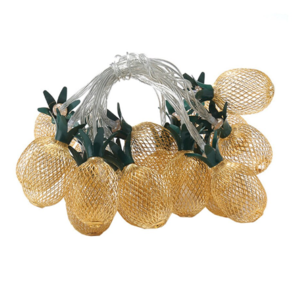 Modern And Simple Iron Pineapple Shape Light String