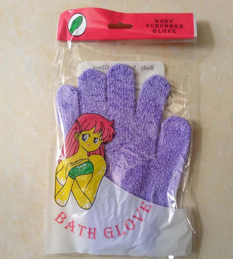 Candy Color Mud Towel Gloves for a Luxurious Bathroom Experience