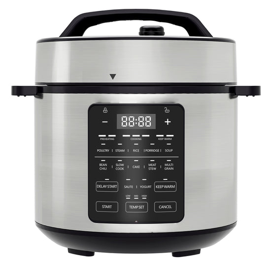 9 In 1 Electric Pressure Cooker, Warmer & Sterilizer, Saute, Slow Cooker, Rice Cooker, Multi-Functional Smart Pot