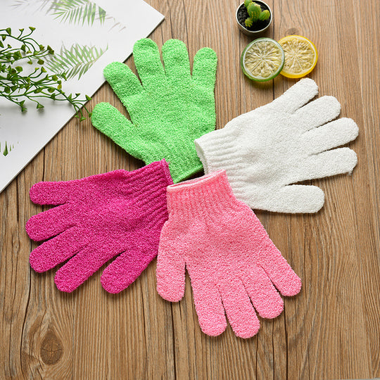 Candy Color Mud Towel Gloves for a Luxurious Bathroom Experience