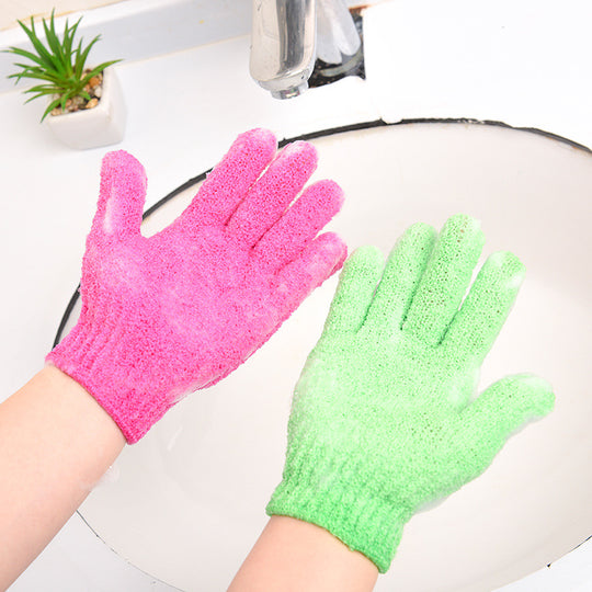 Candy Color Mud Towel Gloves for a Luxurious Bathroom Experience