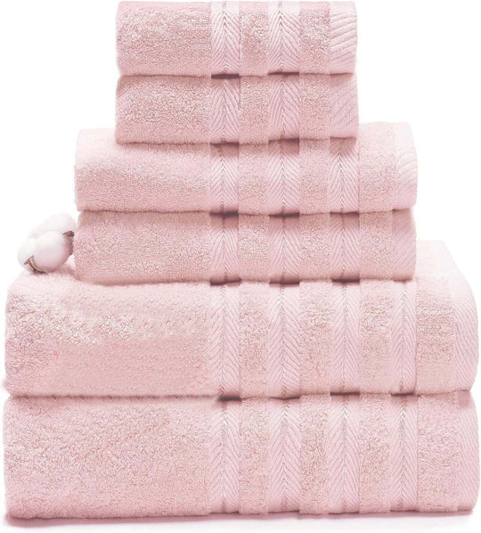 Absorbent Long Staple Cotton Bath Towel Set