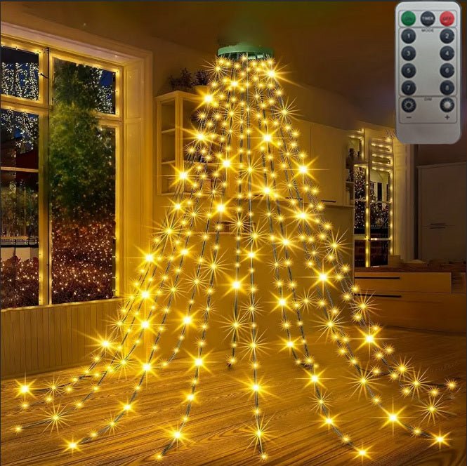 Christmas Tree Light Strings, LED Light Strings With Remote Control, Colorful Lights, Warm White Light Strings, Christmas Decorations - Thbrandside Store