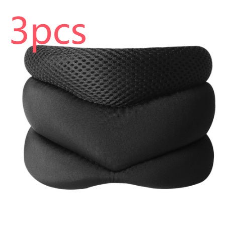 Home office neck support pillow made with memory foam for ergonomic posture and daily comfort