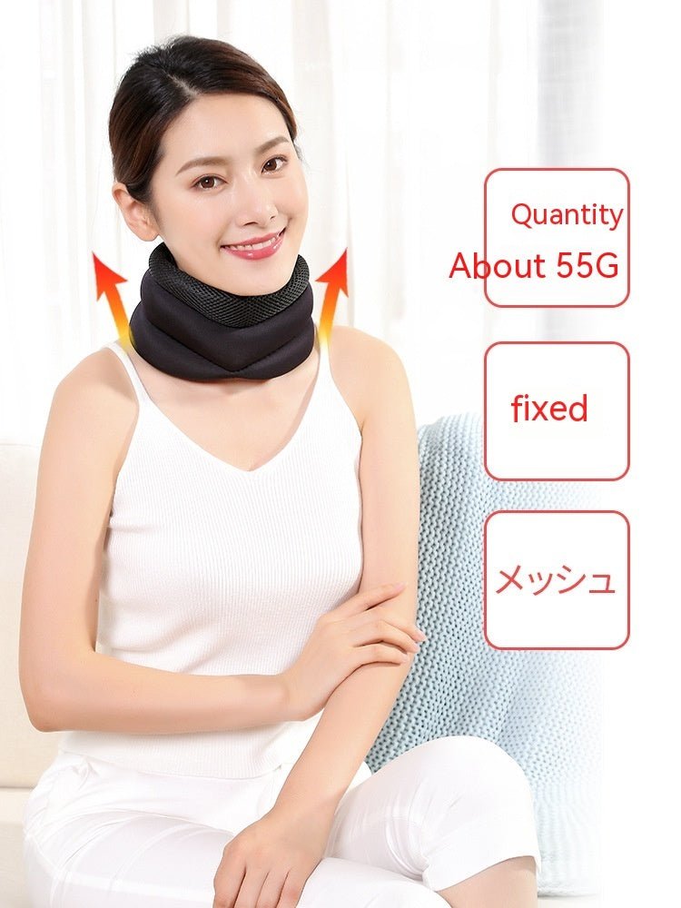 Home office neck support pillow designed for desk work, posture correction, and neck relief