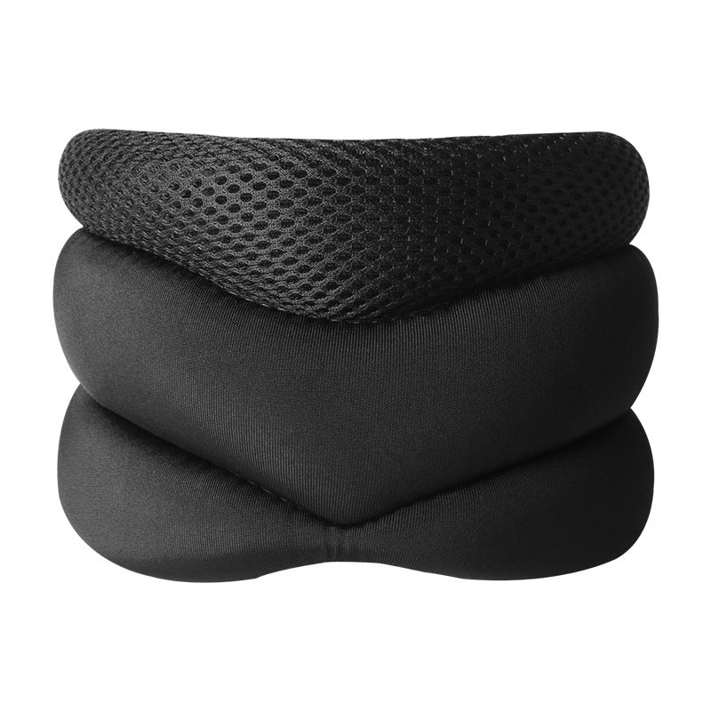 Home office neck support pillow made with memory foam for ergonomic posture and daily comfort