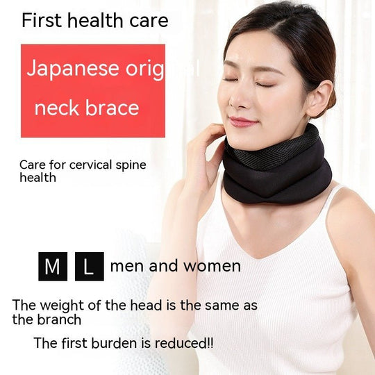 Home office neck support pillow designed for desk work, posture correction, and neck relief