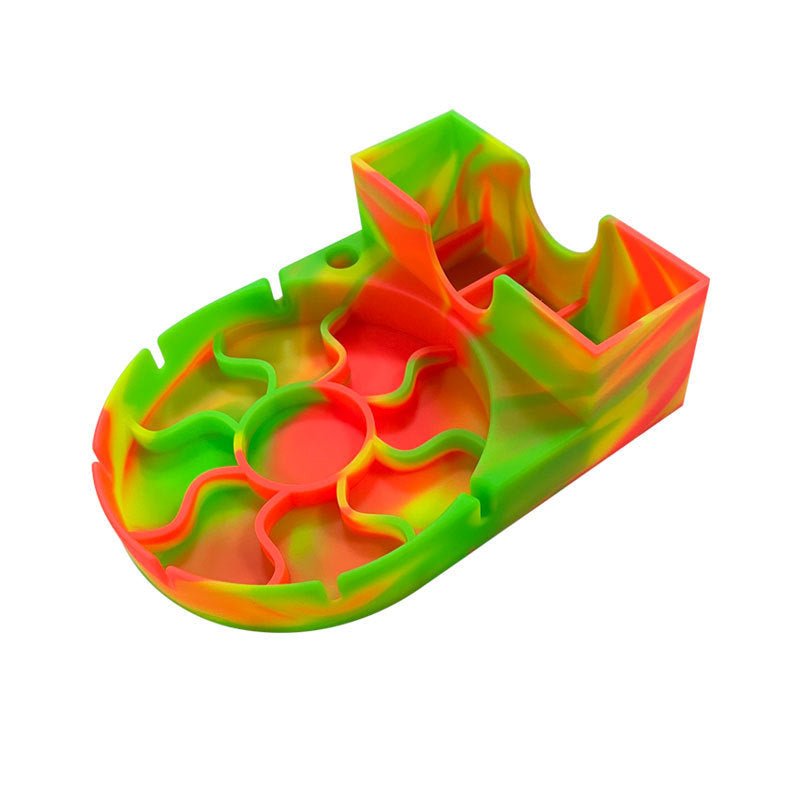 Silicone cup drainboard storage rack for drying cups and kitchen utensils