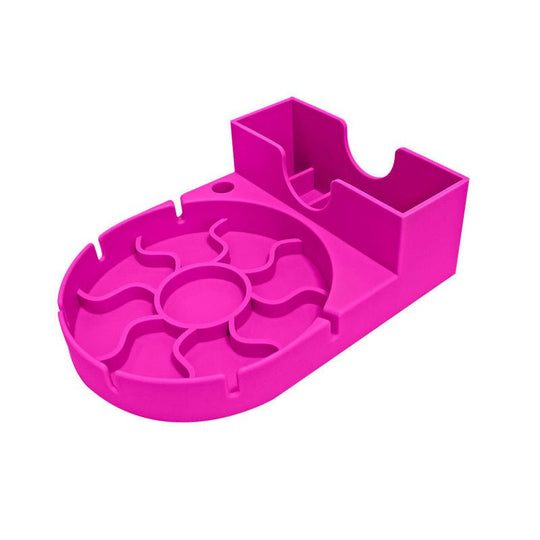 Silicone cup drainboard storage rack for drying cups and kitchen utensils