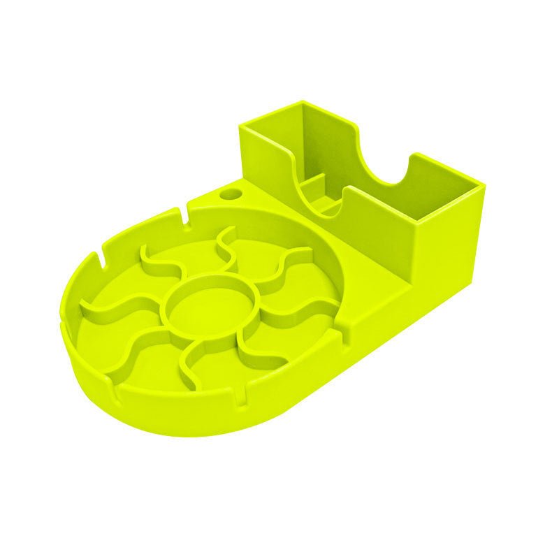 Silicone cup drainboard storage rack for drying cups and kitchen utensils