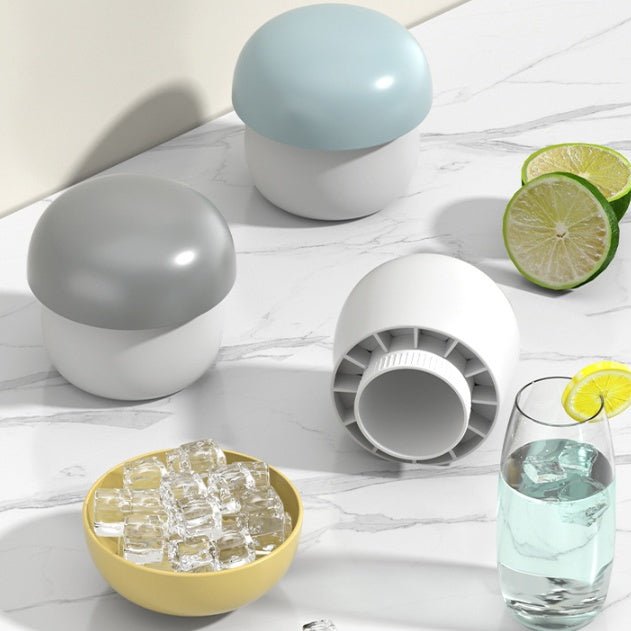 Silicone ice block mold with one-press easy release for homemade ice cubes