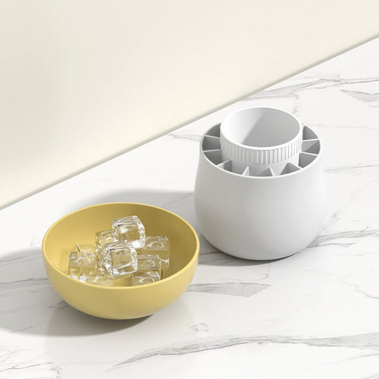 Silicone ice block mold with one-press easy release for homemade ice cubes