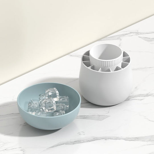 Silicone ice block mold with one-press easy release for homemade ice cubes