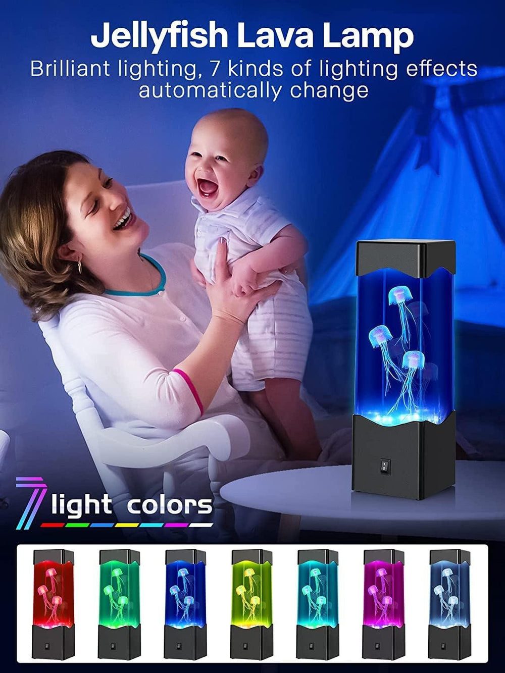 Calming Marine Themed Lamp - Aquaglow Fancy